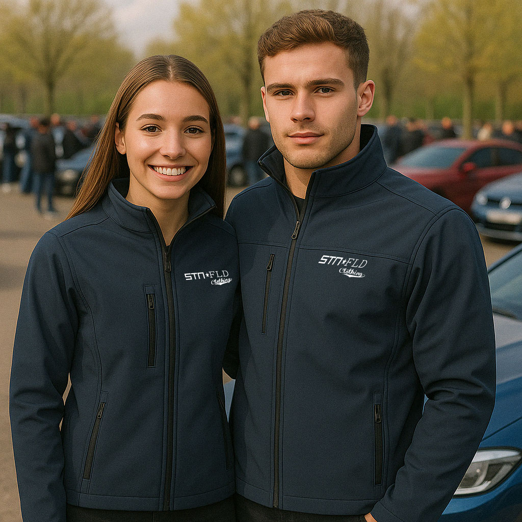 STN★FLD - White - Classics - Softshell Jacket